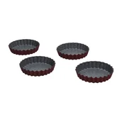 Formy do ciast - Zestaw 4 form do pieczenia tart 10 x 10 cm Tognana Sweet Cherry - miniaturka - grafika 1