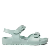 Buty dla chłopców - Sandały Birkenstock Rio 1027411 Turkusowy - miniaturka - grafika 1