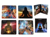 Obrusy i serwetki - Kpl. 4 podkładek korkowych - Joga (CARMANI) - miniaturka - grafika 1