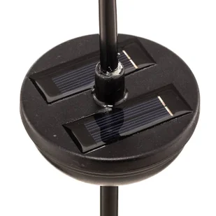 Lindby Gerwin lampa solarna LED, grot, srebrna - Lampy ogrodowe - miniaturka - grafika 5