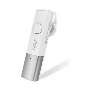Słuchawka Bluetooth Golf B7 kolor biały - Zestawy głośnomówiące - miniaturka - grafika 1