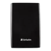 Dyski SSD - Verbatim store n go slim portable 256GB usb-c 3.2 czarny 32180 - miniaturka - grafika 1