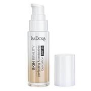Podkłady do twarzy - IsaDora Skin Beauty Perfecting & Protecting SPF35 Podkład wygładzający 02 Linen 30ml - miniaturka - grafika 1