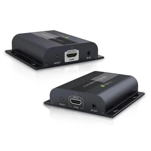 Techly 360899 Extender HDMI 1080p 60Hz HDBitT do 120m po skrętce Cat6, IR - Inne akcesoria audio-wideo - miniaturka - grafika 1
