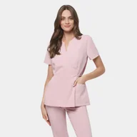 Odzież medyczna - Vena Fartuszek Medyczny Kate Pastel Pink Rozmiar: 42 - miniaturka - grafika 1