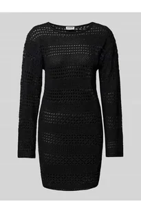 Sukienka mini z ażurowym wzorem model LAIKA - Noisy May - Sukienki - miniaturka - grafika 1