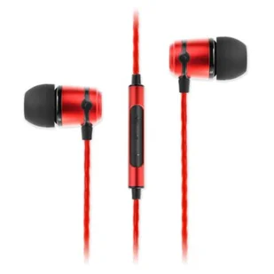 SoundMagic E50C czerwone - Słuchawki - miniaturka - grafika 1