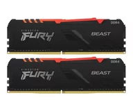 Pamięci RAM - Kingston Fury Beast RGB DDR4 64 GB 3600MHz CL18 KF436C18BBAK2/64 KF436C18BBAK2/64 - miniaturka - grafika 1