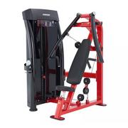 Atlasy do ćwiczeń - Prasa do klatki piersiowej Steelflex Jungle Gym JGBP100 Chest Press - miniaturka - grafika 1