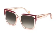 Okulary przeciwsłoneczne - Okulary FURLA SFU695-5509TU. Okulary przeciwsłoneczne, Kolor pomarańczowy. Kobieta. - miniaturka - grafika 1