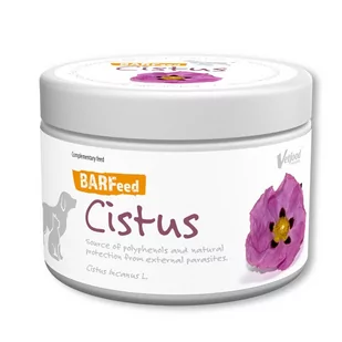 Barfeed Vetfood Cistus 190 g Czystek - Suplementy i witaminy dla psów - miniaturka - grafika 1