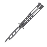 Noże - Schrade - Nóż treningowy motylkowy Delta Alkemyst Trainer - Czarny - 1191836 - miniaturka - grafika 1