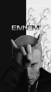 PODKŁADKA POD MYSZ Nadruk 22x18 cm Eminem GOD Legends Never Die Prezent - Podkładki pod mysz - miniaturka - grafika 1