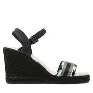Espadryle damskie - Espadryle Big Star Shoes LL274877 Czarny - miniaturka - grafika 1
