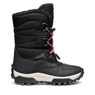 Buty dla dziewczynek - Śniegowce Geox J Himalaya B Ab J46FTA 0FU50 C0922 S Czarny - miniaturka - grafika 1