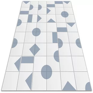 Dywan winylowy Geometryczne kształty 100x150 cm - Dywany - miniaturka - grafika 1