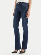 Spodnie damskie - Fracomina Jeansy FP25WV8020D46002 Niebieski Bootcut Fit - miniaturka - grafika 1