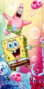 Okrycia kąpielowe dla dzieci - Ręcznik kąpielowy Sponge Bob 012, 70 x 140 cm - miniaturka - grafika 1