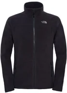 Bluzy męskie - Polar The North Face M 100 Glacier męski : Kolor - Czarny, Rozmiar - 3XL - miniaturka - grafika 1