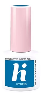 Hi Hybrid Hi Hybrid Lakier hybrydowy Apres-Ski nr 357 Blue Knitted Jumper 5ml - Lakiery hybrydowe - miniaturka - grafika 1
