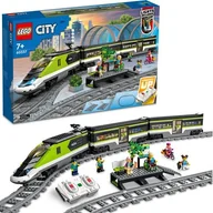 Klocki - LEGO City Ekspresowy pociąg pasażerski 60337 - miniaturka - grafika 1
