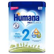 Mleko modyfikowane - Humana ProBalance 2 Mleko następne po 6. miesiącu 750 g - miniaturka - grafika 1
