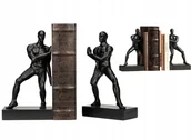 Podpórki do książek - PODPÓRKI do książek podpórka bookend MĘŻCZYŻNI ozdoba do salonu 2 szt. - miniaturka - grafika 1