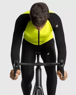 ASSOS Kurtka rowerowa MILLE GT WINTER JACKET EVO fluo yellow - Kurtki rowerowe - miniaturka - grafika 3