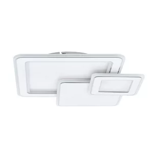 Eglo Mentalurgia 99398 kinkiet/plafon lampa ścienna/sufitowa 39,5W LED biały/chrom - Lampy sufitowe - miniaturka - grafika 1