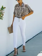 Bluzki damskie - LA Angels Bluzka w kolorze jasnobrązowo-beżowym - miniaturka - grafika 1