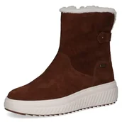 Kozaki damskie - Caprice Damskie 9-26410-45 modne kozaki, Cognac Suede, 41 EU, Cognac Suede, 41 EU - miniaturka - grafika 1