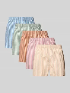 Bokserki z elastycznym pasem w zestawie 5 szt. - Majtki męskie - miniaturka - grafika 1