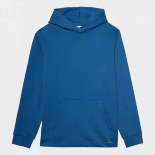 Męska bluza dresowa nierozpinana z kapturem OUTHORN OTHSS23TSWSM323 - niebieska - Outhorn - Bluzy sportowe męskie - miniaturka - grafika 1