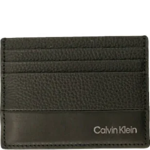 Calvin Klein Skórzane etui na karty - Etui na dokumenty i karty - miniaturka - grafika 1