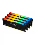 Pamięci RAM - kingston Pamięć DDR4 Fury Beast RGB 128GB(4*32GB)/3600 CL18 - miniaturka - grafika 1