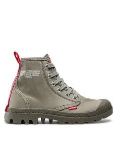 Palladium Trapery Pampa Hi Dare 76258-325-M Zielony - Botki męskie - miniaturka - grafika 1