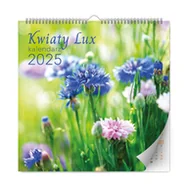 Kalendarze - KALENDARZ ŚCIENNY KWIATY LUX 2025 - miniaturka - grafika 1