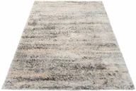 Dywany - Miękki jasnoszary dywan shaggy w nowoczesnym stylu M0-C88 - miniaturka - grafika 1