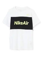 Koszulki męskie - Nike B Nsw Air Tee S T-shirt męski biały/czarny M - miniaturka - grafika 1