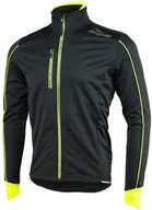 Kurtki rowerowe - Bluza Rogelli RENON 3.0 czarno-żółta M - miniaturka - grafika 1