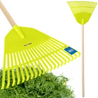 Grabie i motyki - GRABIE OGRODOWE PLASTIK 45cm GRABKI WACHLARZOWE LIŚCI TRAWY GRABIENIA TRZON - miniaturka - grafika 1