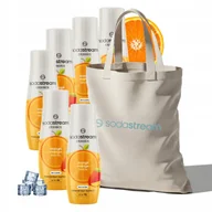 Syropy i koncentraty owocowe - Zestaw Syrop koncentrat SodaStream ORANGE MANGO 6x440 ml + Torba - miniaturka - grafika 1