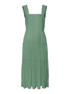 Vero Moda Sukienka w kolorze zielonym - Sukienki - miniaturka - grafika 1