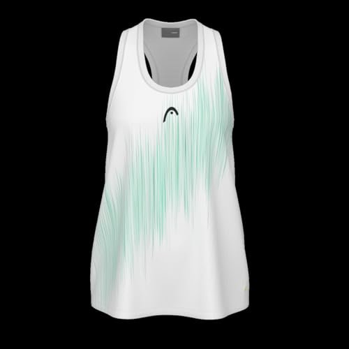 HEAD Dziewczęca Agility Tank Top Girls Tennis Shirt, Candy/Print Performance, 152 EU