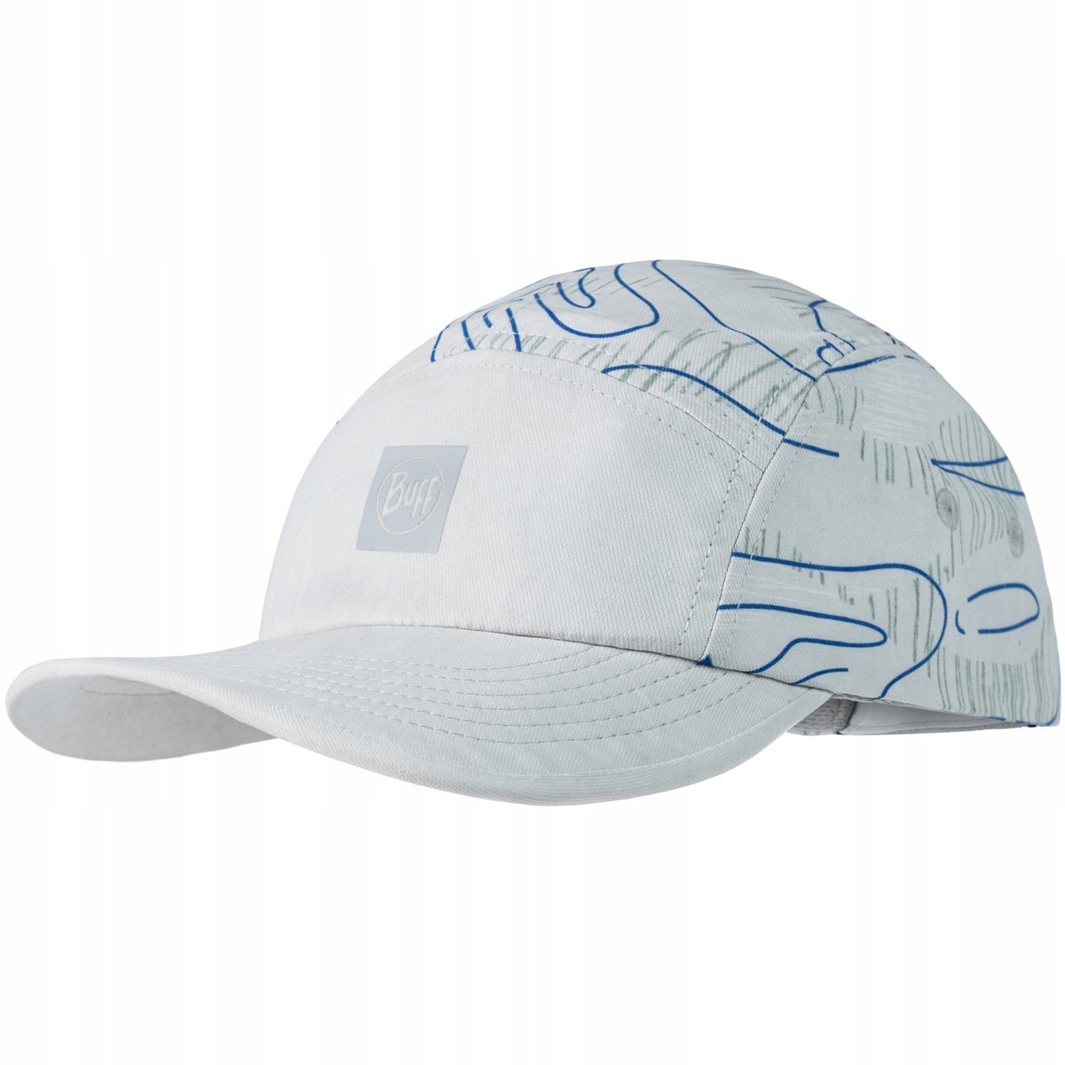 Czapka z daszkiem BUFF 5 PANEL GO CAP YOUTH SUBER BIRCH GREY one size