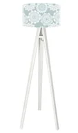 Lampy stojące - Macodesign Lampa podłogowa Delikatna koronka tripod-foto-255p-w, 60 W - miniaturka - grafika 1