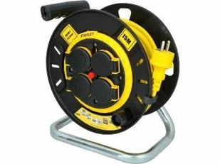 STANLEY PRZEDŁUŻACZ BĘBNOWY 15m 3x1,5mm 16A IP20 ☀️☀️☀️ Autoryzowany Dystrybutor Stanley Polska  ☀️☀️☀️ - Przedłużacze i rozgałęźniki - miniaturka - grafika 1