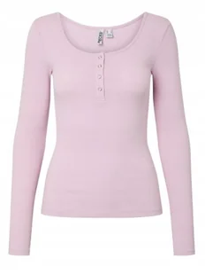 PIECES BLUZKA DAMSKA RÓŻOWA Z DŁUGIM RĘKAWEM XL J9A - Bluzki damskie PIECES BLUZKA DAMSKA RÓŻOWA Z DŁUGIM RĘKAWEM XL J9A - Bluzki damskie - miniaturka - grafika 1