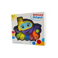 Zabawki interaktywne dla dzieci - EuroBaby, zabawka pianinko Ośmiorniczka, 0629452 - miniaturka - grafika 1