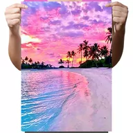 Zabawki kreatywne - Haft Diamentowy Diamond Painting,DIAMENTOWY MALARZ,Obraz DIY 5D,Mozaika Diamentowa 30x40,Morze - miniaturka - grafika 1